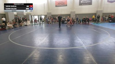 132 lbs Semis - Devin Garcia, Suples vs Quinn Salois, North Montana Wrestling Club