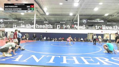 128 lbs Semifinal - Jack Famularo, Gold Medal WC - HSC vs Grayson Hostetter, Kraken Black - HSC