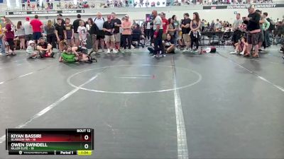 76 lbs Finals (8 Team) - Owen Swindell, Killer Elite vs Kiyan Bassiri, Glasgow WA