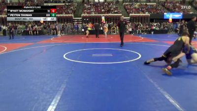 151 lbs Cons. Round 3 - Wyatt McNaught, Team Champs vs Peyton Thomas, Corvallis