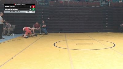 150 lbs Round Of 16 - Evan Gates, Fort Dorchester vs Reid Whitesell, Rock Hill