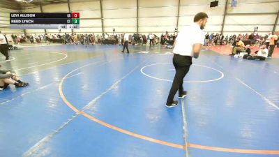119 lbs Round Of 32 - Levi Allison, GA vs Reed Lynch, CT