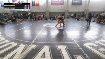 132 lbs Ryan Welborn, Arizona vs Mason Pecoff, California Silver