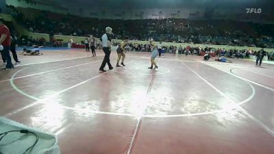 200 lbs Quarterfinal - Emajyn Johnson, Union Girls JH vs Ezmerelda Fuller, Edmond North