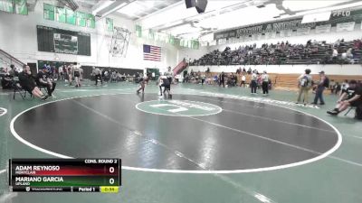 150 lbs Cons. Round 2 - Mariano Garcia, Upland vs Adam Reynoso, Montclair