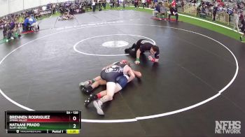 120 lbs Quarterfinal - Brennen Rodriguez, Spring Valley vs Nataani Prado, SLAM! NEVADA