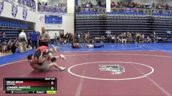 144 lbs Cons. Round 2 - Micah Rehm, BLUFFTON vs Conner Amstutz, COLUMBUS GROVE