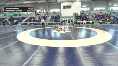 125 lbs Semifinal - Cosmo Damiani, Ithaca vs Andrew Marchese, Castleton