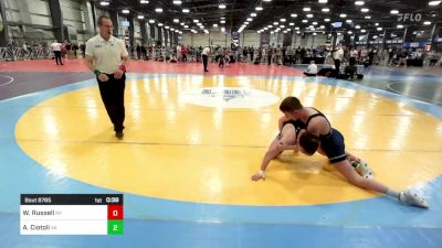 120 lbs Consi Of 32 #2 - William Russell, NY vs Anthony Ciotoli, VA