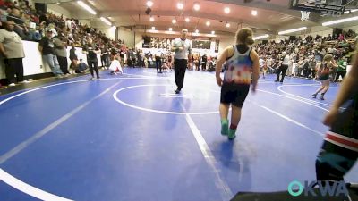 115 lbs Rr Rnd 1 - Laiklyn Wiese, Warrior Wrestling Club vs Sydney O'Brien, Verdigris Youth Wrestling