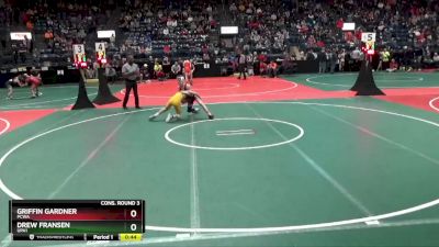 108 lbs Cons. Round 3 - Griffin Gardner, PCWA vs Drew Fransen, UPA1