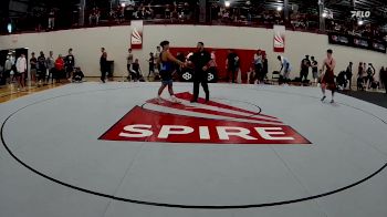 77 kg Quarters - Cael Miller, Knights RTC vs Omaury Alvarez, Tar Heel Wrestling Club