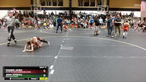 64 lbs Round 1 - Jerin Kendall, Hard Rock Rams vs Tanner James, Palmetto State Wrestling Acade