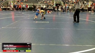 90 lbs 5th Place Match - Carter Gagnon, Sherman Challengers vs Shane Frels, Moen Wrestling Academy