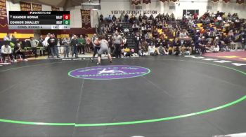 215 lbs Cons. Round 4 - Xander Horak, Massillon Perry vs Connor Smalley, Notre Dame-Green Pond