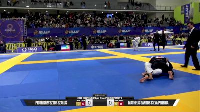 Matheus Santos Silva Pereira vs Piotr Krzysztof Szalus 2026 European Jiu-Jitsu IBJJF Championship