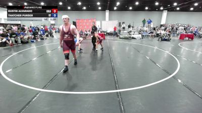 100 lbs Dustin Alvarado, Team Colorado FS vs Thatcher Purser, Team Utah