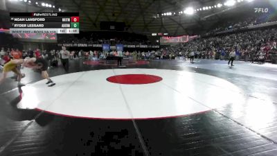 Boys 2A 113 lbs Champ. Round 1 - Ryder Lessard, Aberdeen vs Noah Lansford, North Kitsap