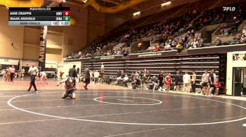 133 lbs Semifinal - Jake Crapps, Army vs Isaak Aravelo, Usmaps