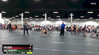 68 lbs Semis (4 Team) - Van Craig, FL Scorpions vs Nick Maliarakis, Armory Athletics