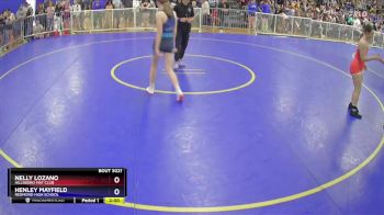 136 lbs Round 1 - Nelly Lozano, Hillsboro Mat Club vs Henley Mayfield, Redmond High School