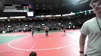 65 lbs Cons. Round 1 - Eli Montgomery, PAW3 vs Logan Malicki, BUC2