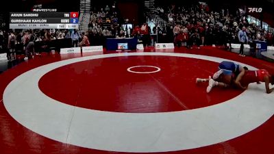 80kg Champ. Round 2 - Arjun Sandhu, Takedown Wrestling Academy vs Gurshaan Kahlon, Guru Gobind Singh Wrestling Club