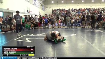 170 lbs Champ. Round 2 - Yousef Shehab, Canyon High School vs Jeremiah Neff, Team Jackrabbits