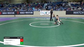 67 lbs Consolation - Joseph Pennington, Chickasha Wrestling vs Ian Sales, Catoosa Wrestling