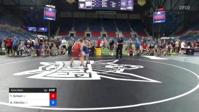 152 lbs Cons Semi - Tj Schierl, Wisconsin vs Aliaksandr Kikiniou, California