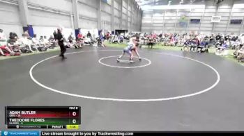 120 lbs Round 2 (8 Team) - Adam Butler, Ohio vs Theodore Flores, Illinois