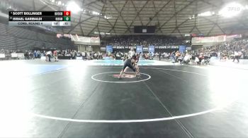 Boys 2A 120 lbs Cons. Round 4 - Israel Garibaldi, Ridgefield vs Scott Bollinger, West Valley (Spokane)