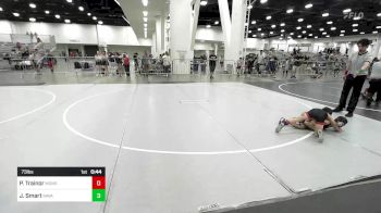 73 lbs Semifinal - Pierce Trainor, Monster Garage vs Jordy Smart, Ravage WC