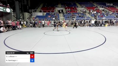 120 lbs Cons 64 #1 - Owen LaRose, MN vs Aedan Santiago, SC