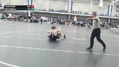 141 lbs Consi Of 16 #1 - Tyler Roark, Buffalo vs Nico Fanella, Pitt - UnAttached
