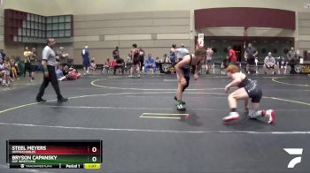 155 lbs Semifinal - Bryson Capansky, OSF Wrestling vs Steel Meyers, Untouchables