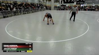 138 lbs Cons. Round 8 - Drake Morrison, Team Idaho Wrestling Club vs Ashton Hobson, Fitz Wrestling Academy