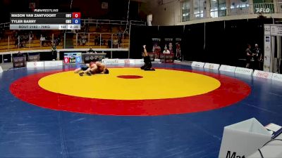 70kg Cons. Semi - Mason Van Zantvoort, Guelph Wrestling Club vs Tyler Barry, Guelph Wrestling Club