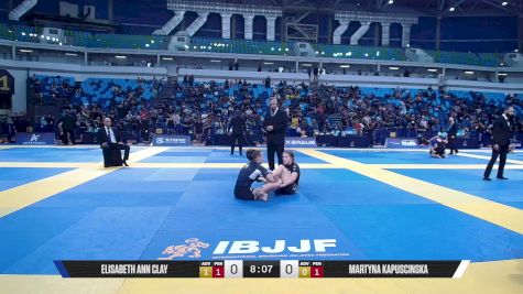 Martyna Kapuscinska vs Elisabeth Ann Clay 2026 CBJJ Brazilian Jiu-Jitsu Championship No-Gi