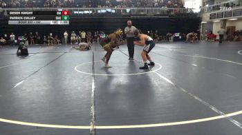 197 lbs Cons. Round 2 - Patrick Culley, Santa Rosa Junior College vs Desen Knight, Chabot College