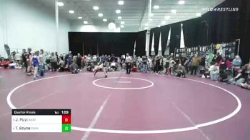 75 lbs Quarterfinal - Jude Pizzi, West Chester vs Tommy Boyce, Pennsbury