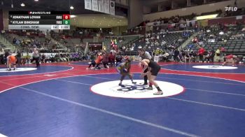 5A 126 lbs Cons. Semi - Kylan Bingham, Valley View vs Jonathan Lovan, Russellville
