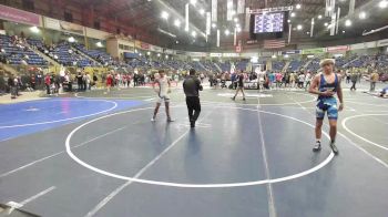 137 lbs Quarterfinal - Bishop Blecha, Adams Central vs Korbyn Barent, Team Champs