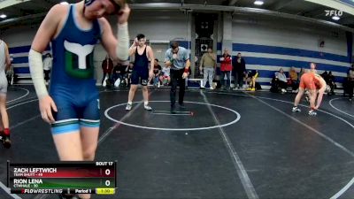 210 lbs Round 5 (8 Team) - Zach Leftwich, Team Shutt vs Rion Lena, CTWHALE