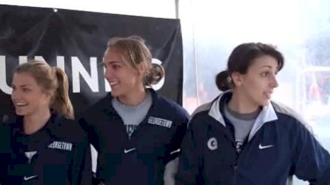 Georgetown's 4x15 Ladies adidas Raleigh Relays