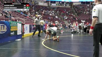 133 lbs Consi 1 - Jacksin Smith, Halifax vs Landon Michaels, Lewisburg