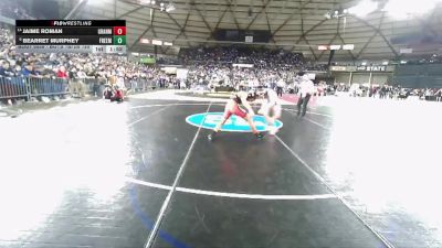 Boys 1B/2B 120 Quarterfinal - Jaime Roman, Granger vs Bearret Murphey, Freeman