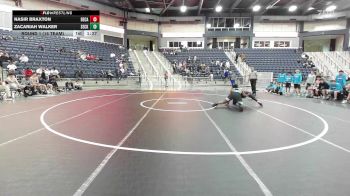 190 lbs Round 1 (16 Team) - Nasir Braxton, Decatur vs Zacariah Walker, Seckinger