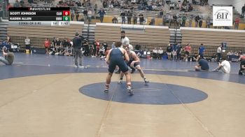 141 lbs Consi Of 8 #2 - Scott Johnson, Clarion vs Kaden Allen, Unrostered NAPS