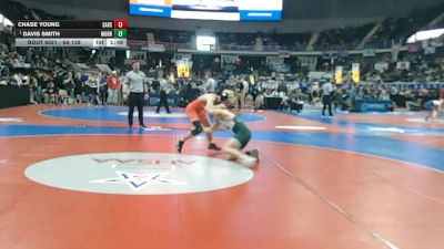 6A 138 lbs Champ. Round 1 - Davis Smith, Mountain Brook vs Chase Young, Saraland